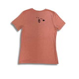 Whale Tail2 Ladies Crew Neck T-Shirt (Small, X-Large and XX-Large Only)