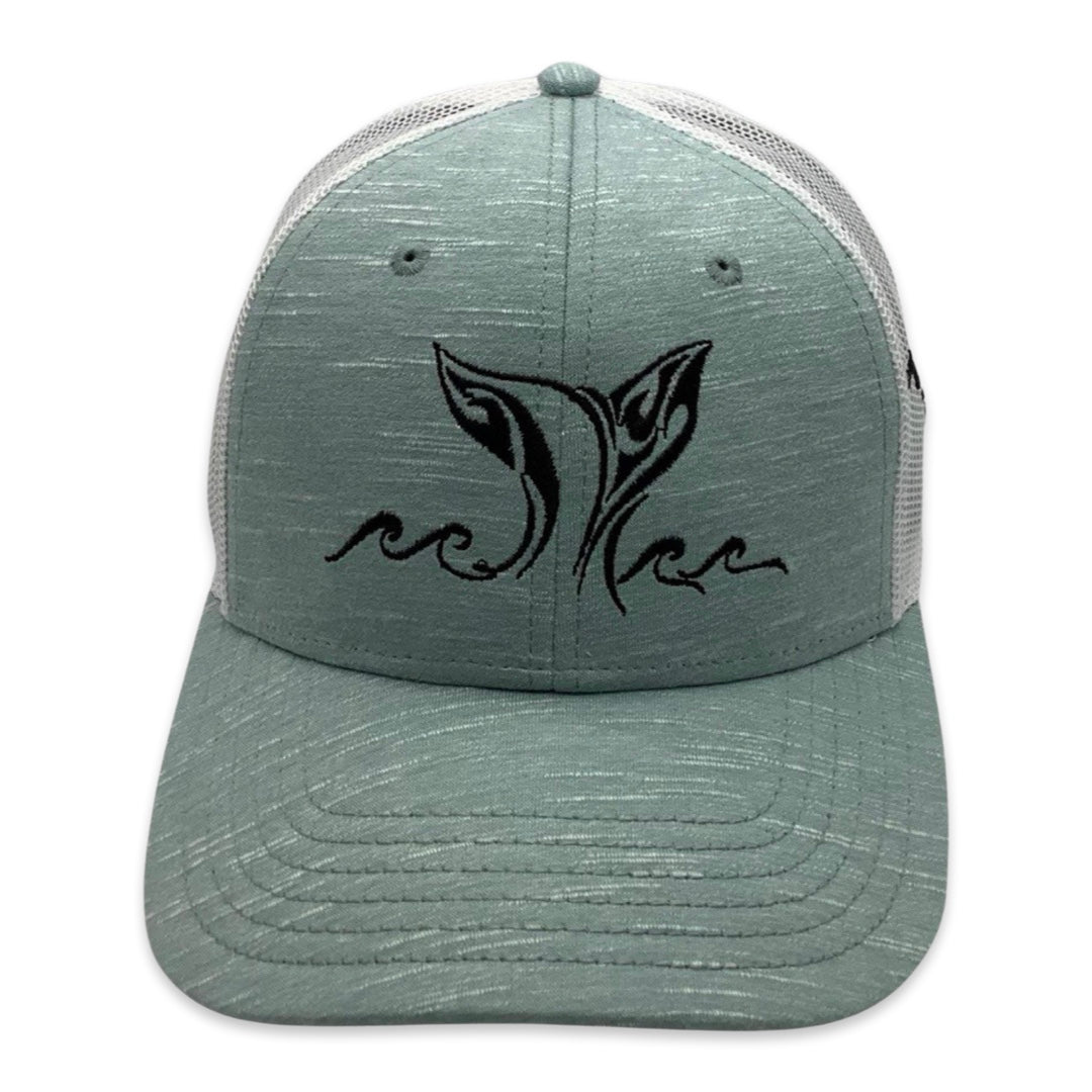 Whale Tail Trucker Hat – 808 Clothing Co Maui