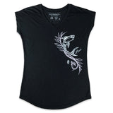 Tattoo Shark Ladies V-Neck (Small Only)
