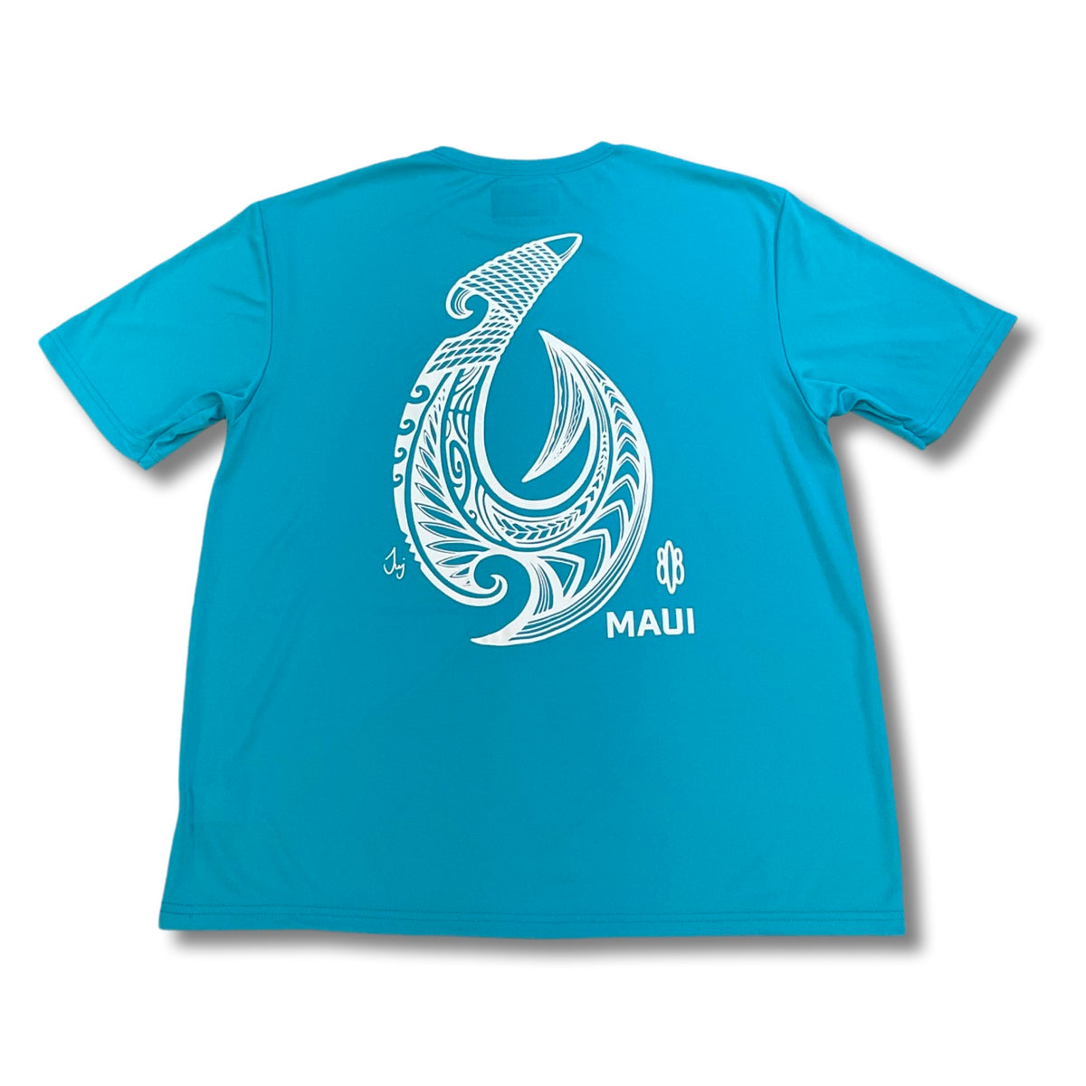 Tribal Makau (Hook) Performance TShirt 808 Clothing Co Maui