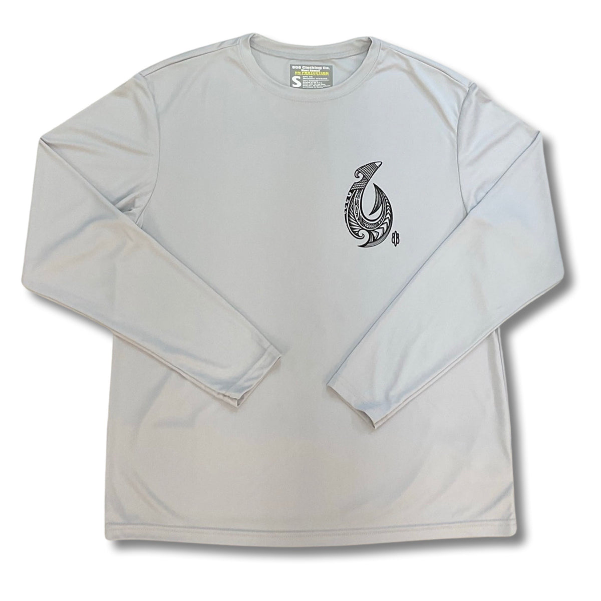 Tribal Makau (Hook)Performance Long Sleeve TShirt 808 Clothing Co Maui