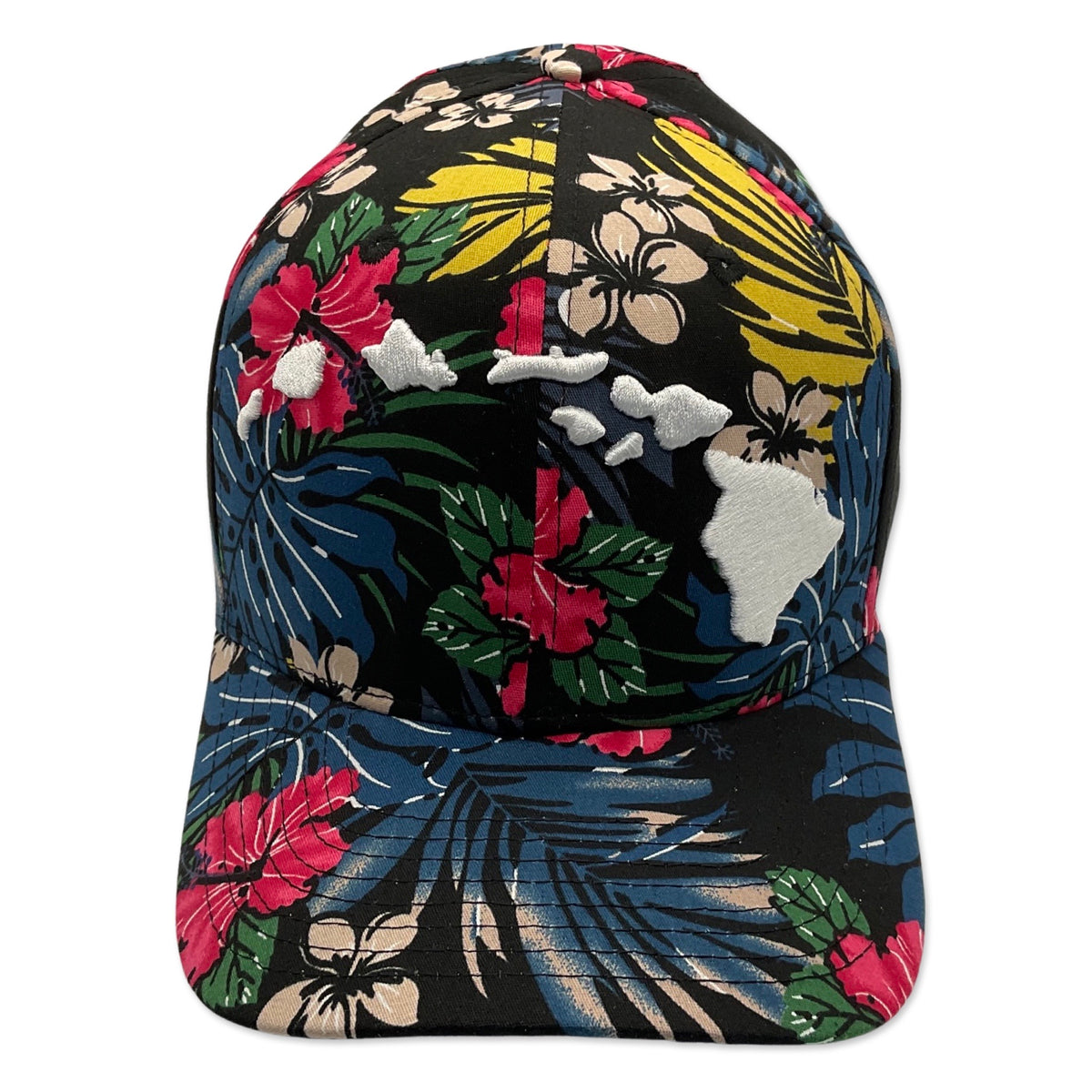 Hawaiian Islands 3D Hat 808 Clothing Co Maui