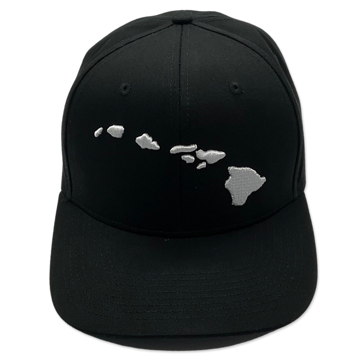 Hawaiian Islands 3D Slight Curve Hat 808 Clothing Co Maui