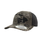 3D Hawaiian Islands Kryptek Trucker Hat