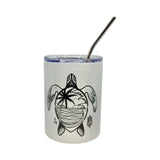 Palm Tree Honu 12oz Tumbler
