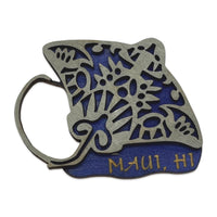 Manta ray Wood Magnet