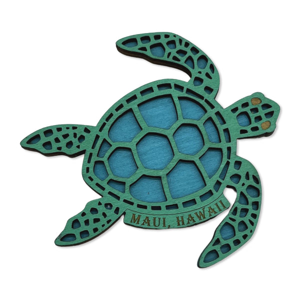 Honu Wood Magnet