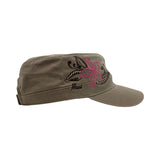 Plumeria Military Hat