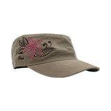 Plumeria Military Hat