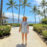 2 Honu Tribal Ladies Crew Neck T-Shirt