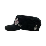 Hibiscus Flower Military Hat