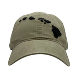 Hawaiian Islands 3D Dad Hat