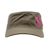 Hibiscus Flower Military Hat
