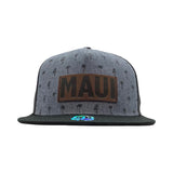 Maui Palm Tree Patch Flatbill Hat