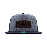 Maui Palm Tree Patch Flatbill Hat