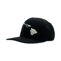 Hawaiian Islands 3D Slight Curve Hat