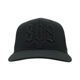 808 3D Slight Curve Hat