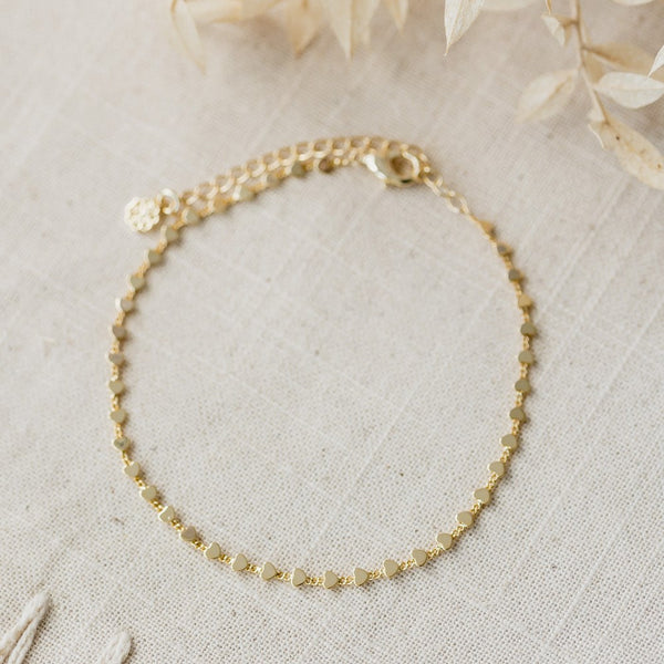 Glee Jewelry - Heart Anklet