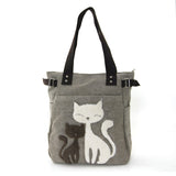 Lovely Cats Canvas Tote Bag