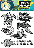 Hawaiian Wildlife Temporary Tattoos