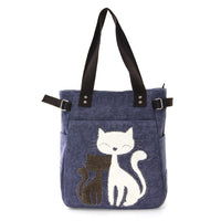 Lovely Cats Canvas Tote Bag