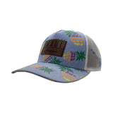 Maui Hawaii Leather Patch Trucker Hat