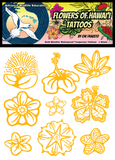 Hawaiian Wildlife Temporary Tattoos