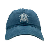 Tribal Honu Dad Hat (Denim)