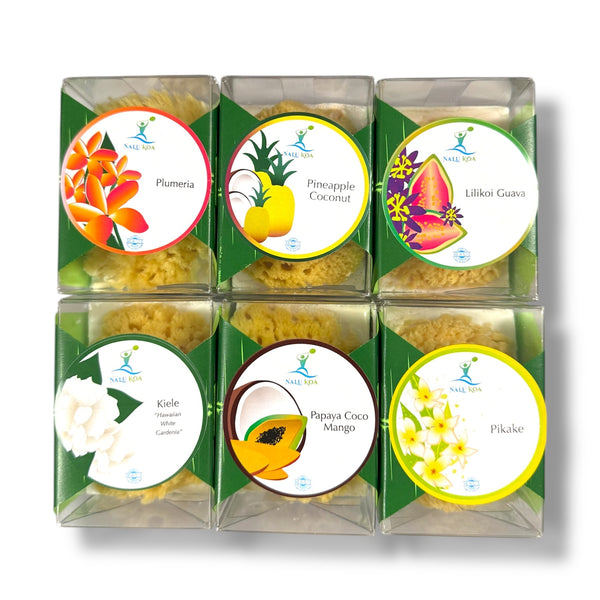 Nalu Koa Natural Sea Sponge Bath Soap Bar