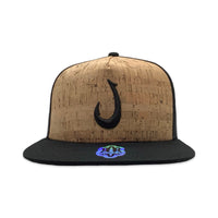 Hawaiian Hook 3D Flatbill Trucker Hat