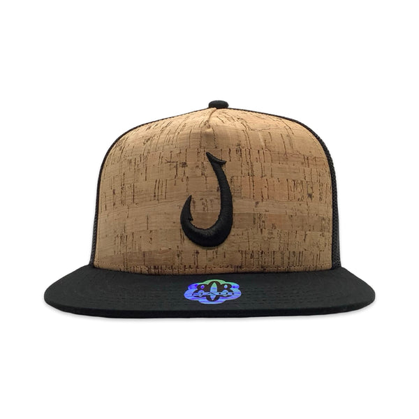 Hawaiian Hook 3D Flatbill Trucker Hat