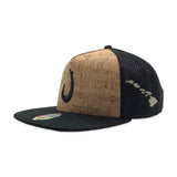 Hawaiian Hook 3D Flatbill Trucker Hat