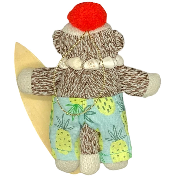 Sock Monkey Ornaments 808 Clothing Co Maui sock-monkey-ornaments-808-clothing-co-maui