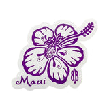 Hibiscus Pineapple Flower Sticker