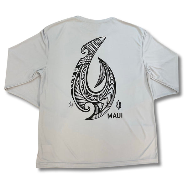 Tribal Makau (Hook) Performance Long Sleeve T-Shirt