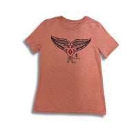 Whale Tail 2 Ladies Crew Neck T-Shirt
