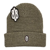 Honu Leather Patch Beanie