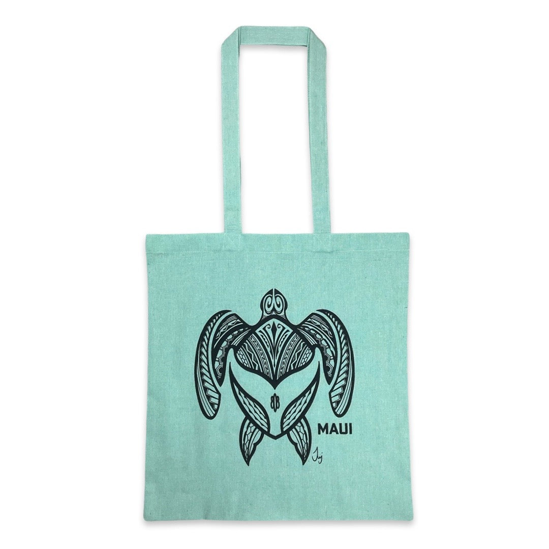 Whale Tail Honu (Turtle) Tote Bag – 808 Clothing Co Maui