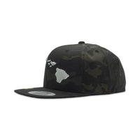 Hawaiian Islands 3D Flatbill Hat