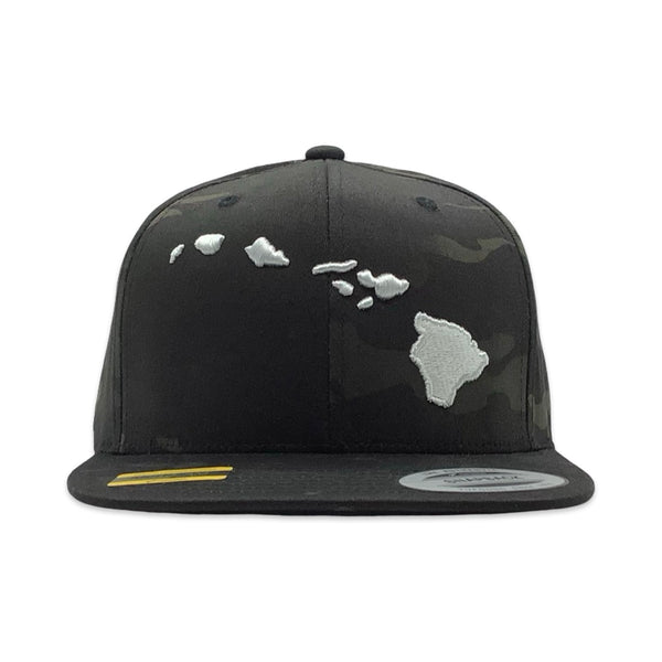 Hawaiian Islands 3D Flatbill Hat