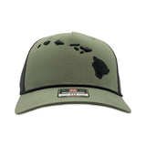 Hawaiian Islands 3D Trucker Hat