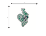 Tribal Heart Sticker