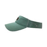 Maui Palm Tree Leather Patch Visor