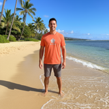 "Be Maui" Honu Performance Short Sleeve Shirt