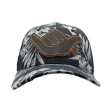 Shaka Leather Patch  Trucker Hat