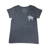 Tattoo Honu3 Ladies V-Neck