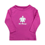 "Be Maui" Honu Performance Toddlers Long Sleeve Shirt