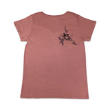 Tribal Butterfly Ladies V-Neck