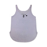 Tribal Humpback Whale Ladies Tank Top