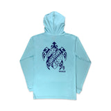 Tribal Maui Honu Unisex UV Performance Long Sleeve Hoodie